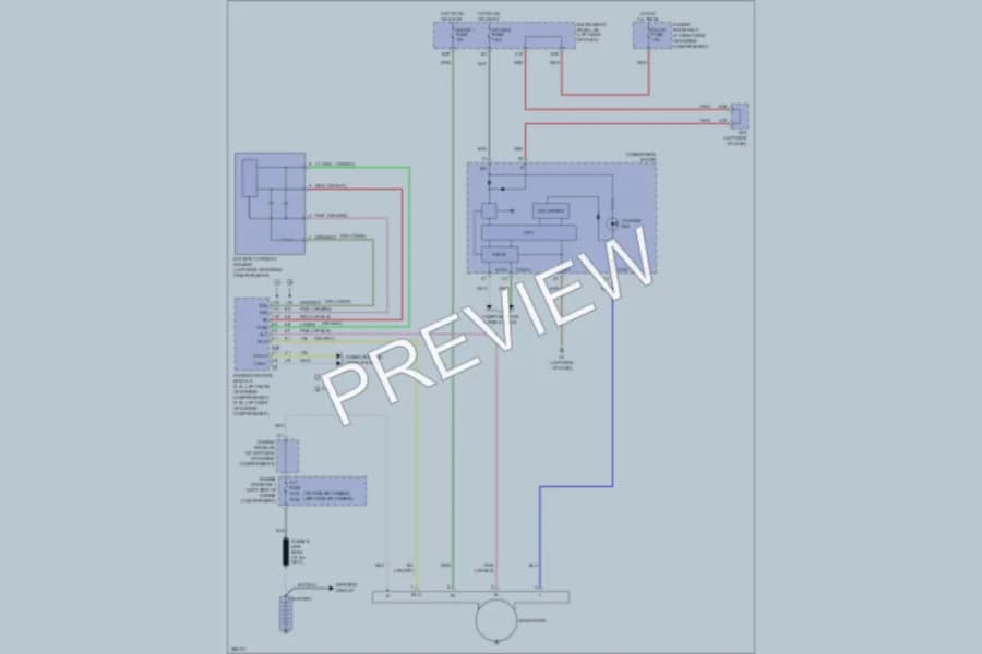 2008 Toyota RAV4 Starting Charging wiring diagram preview