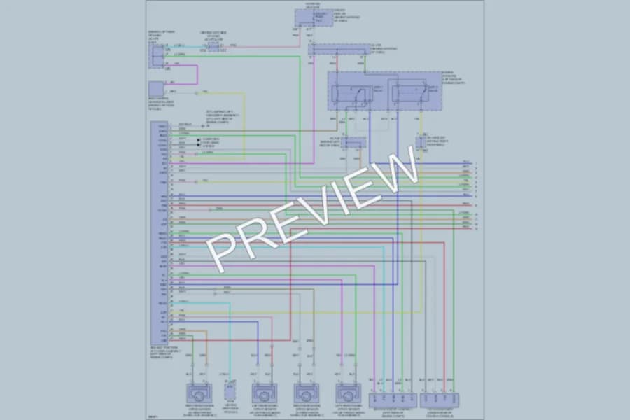 2008 Toyota Sequoia Anti Lock Brakes wiring diagram preview