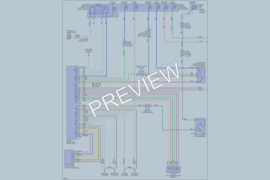 2008 Toyota Sequoia Cruise Control wiring diagram preview