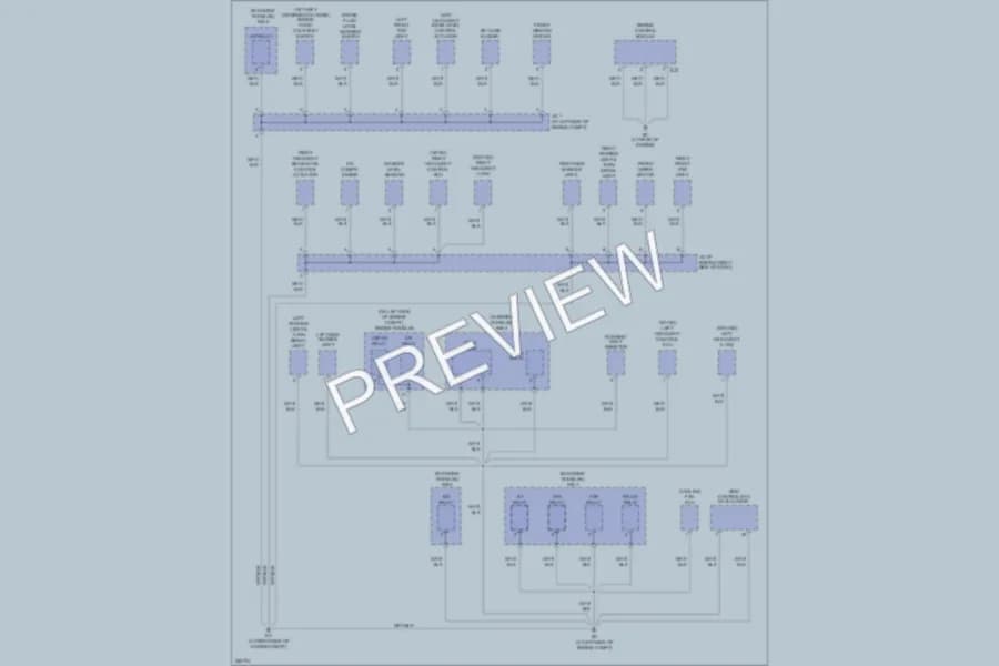 2008 Toyota Sienna Ground Distribution wiring diagram preview