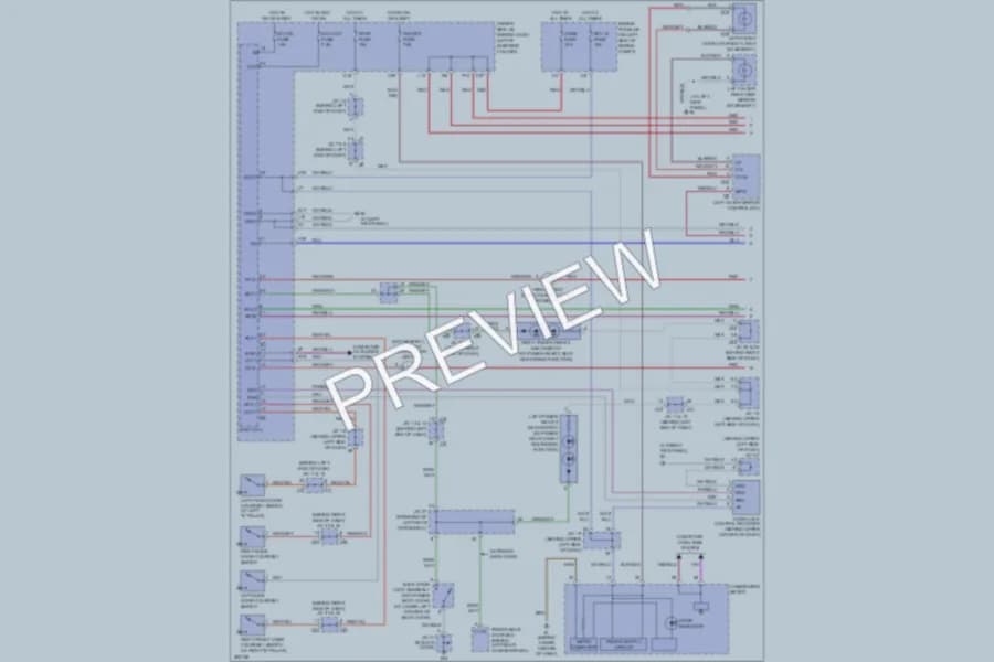 2008 Toyota Sienna Interior Lights wiring diagram preview