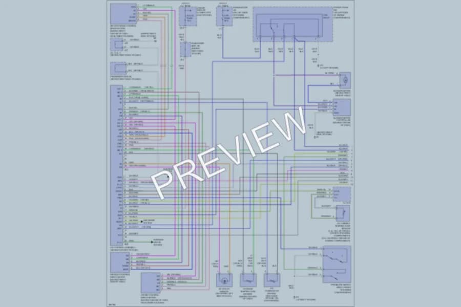 2008 Toyota Solara Air Conditioning wiring diagram preview