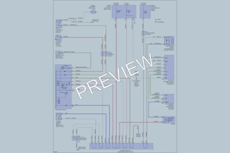2008 Toyota Solara Warning Systems wiring diagram preview