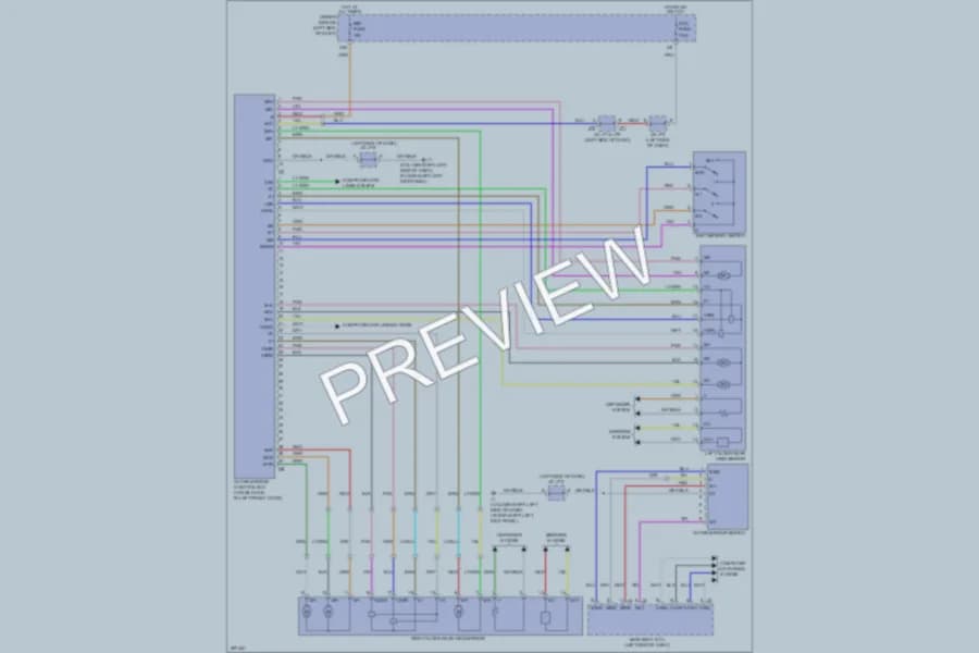 2008 Toyota Tundra Memory Systems wiring diagram preview