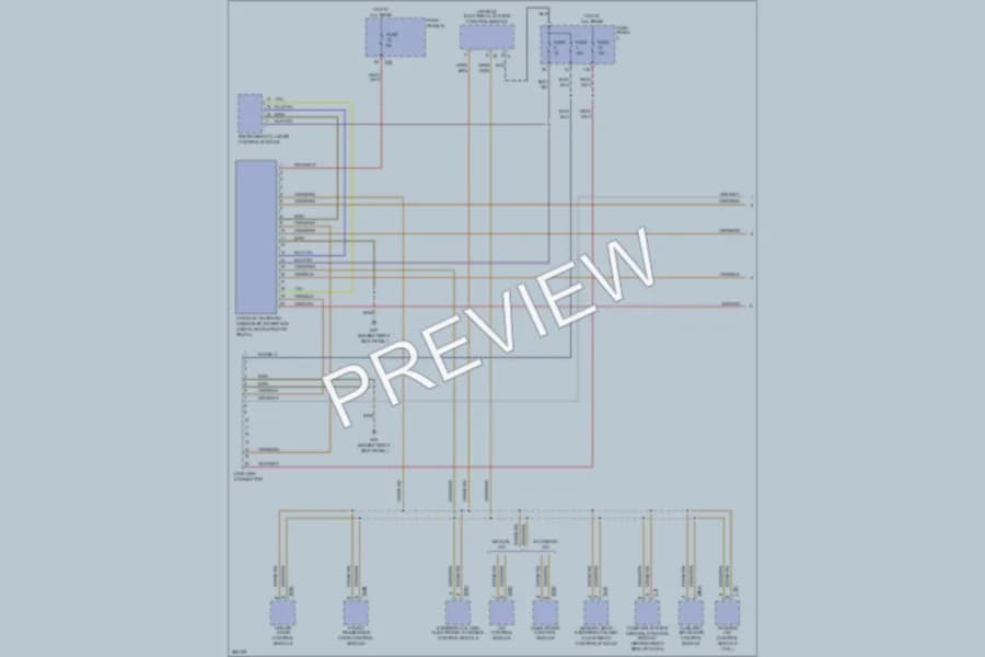 2008 Volkswagen GLI Computer Data Lines wiring diagram preview