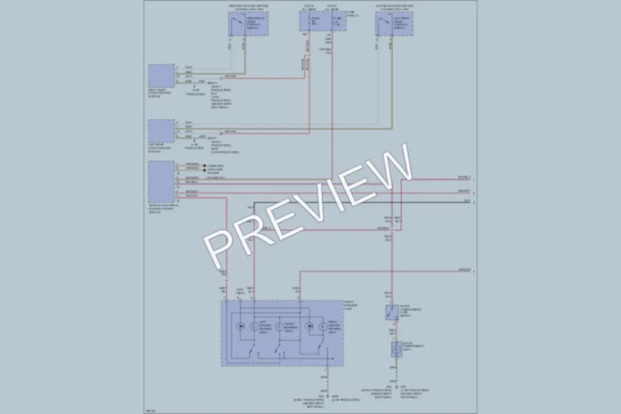 2008 Volkswagen GLI Interior Lights wiring diagram preview