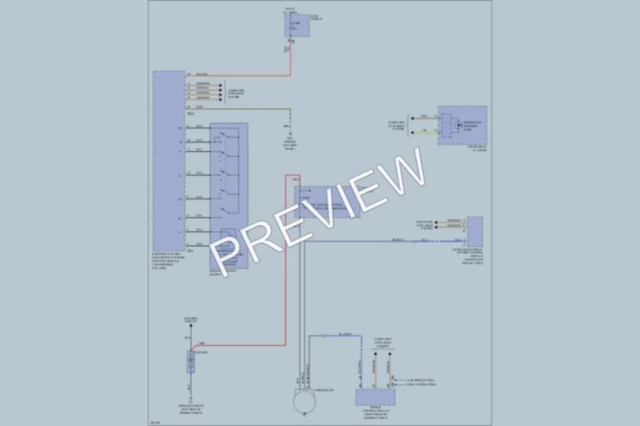 2008 Volkswagen GTI Starting Charging wiring diagram preview
