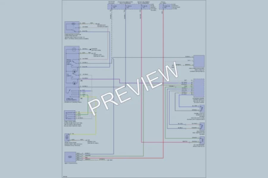 2008 Volkswagen NewBeetle Air Conditioning wiring diagram preview