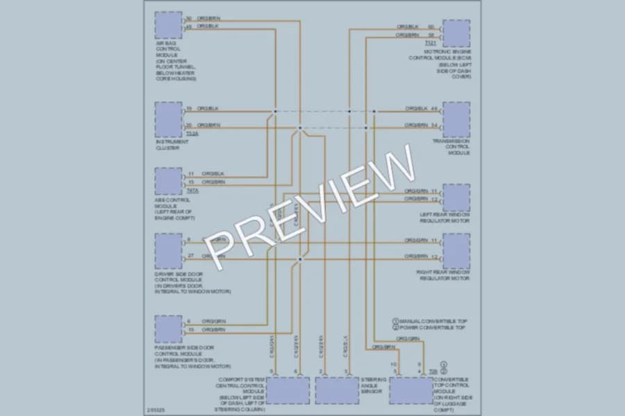 2008 Volkswagen NewBeetle Computer Data Lines wiring diagram preview