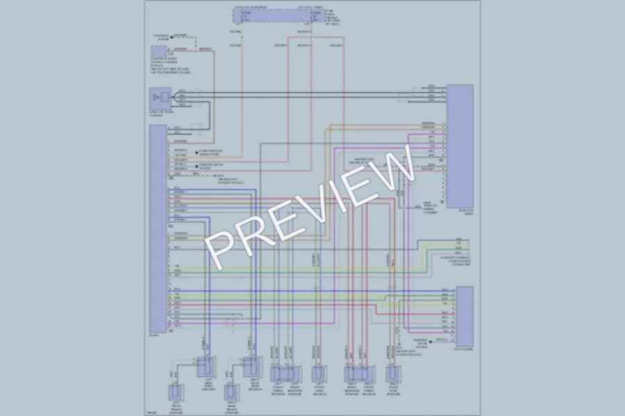 2008 Volkswagen NewBeetle Radio wiring diagram preview