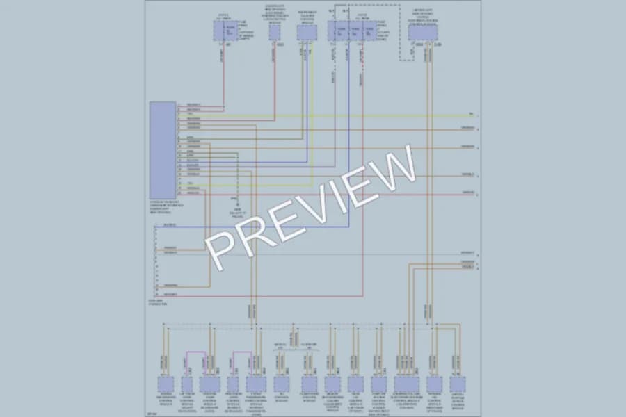 2008 Volkswagen Passat Computer Data Lines wiring diagram preview