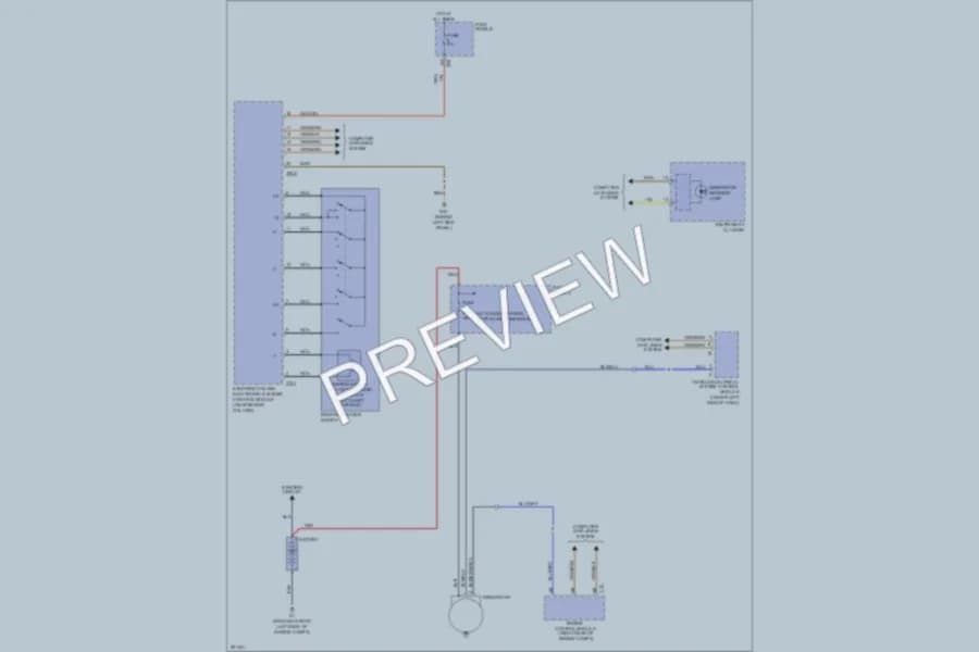 2008 Volkswagen Rabbit Starting Charging wiring diagram preview