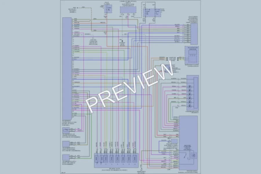 2008 Volkswagen Rabbit Transmission wiring diagram preview
