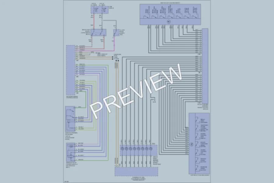 2008 Volkswagen Touareg Cruise Control wiring diagram preview