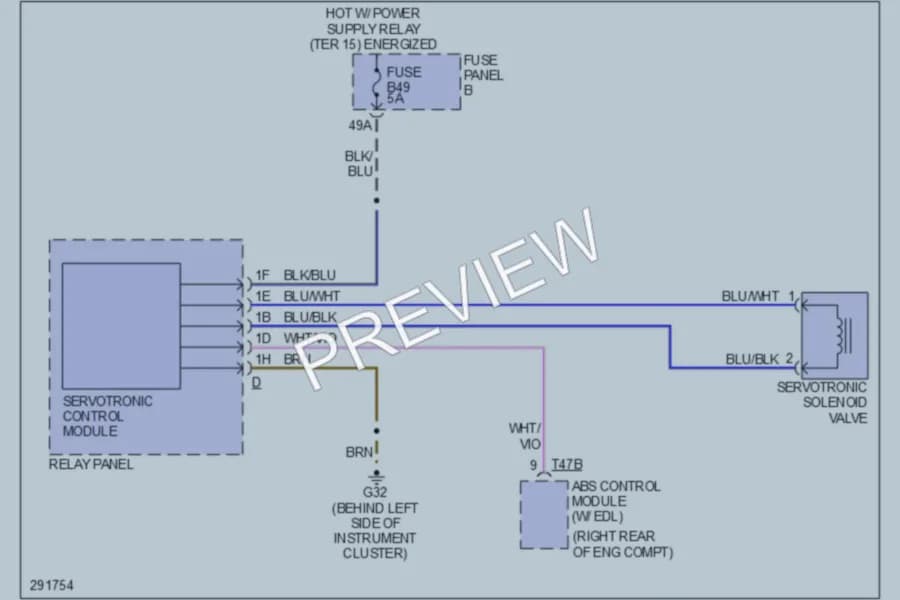 2008 Volkswagen Touareg Electronic Power Steering wiring diagram preview