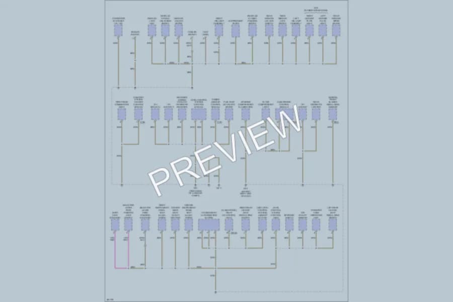 2008 Volkswagen Touareg Ground Distribution wiring diagram preview