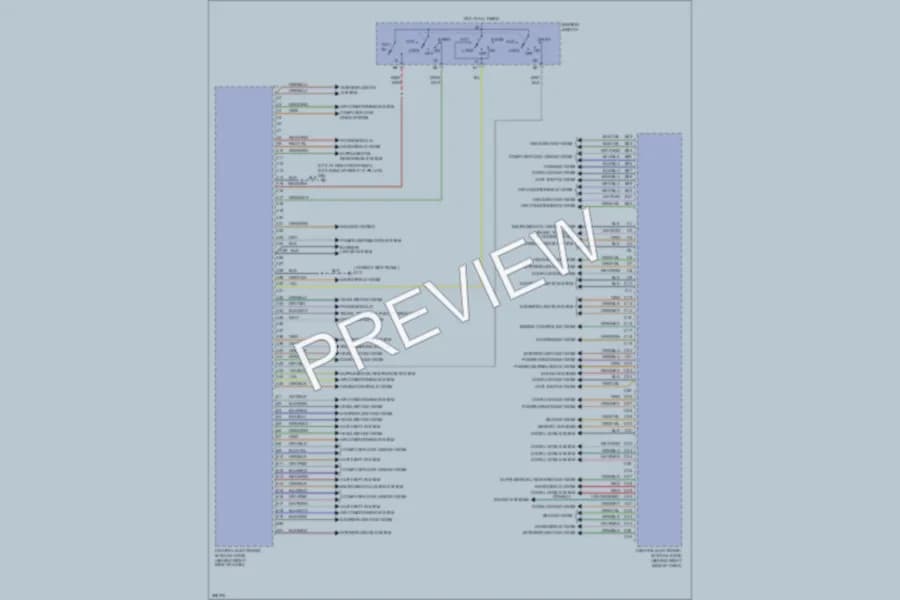 2008 Volvo C30 Body Control Modules wiring diagram preview