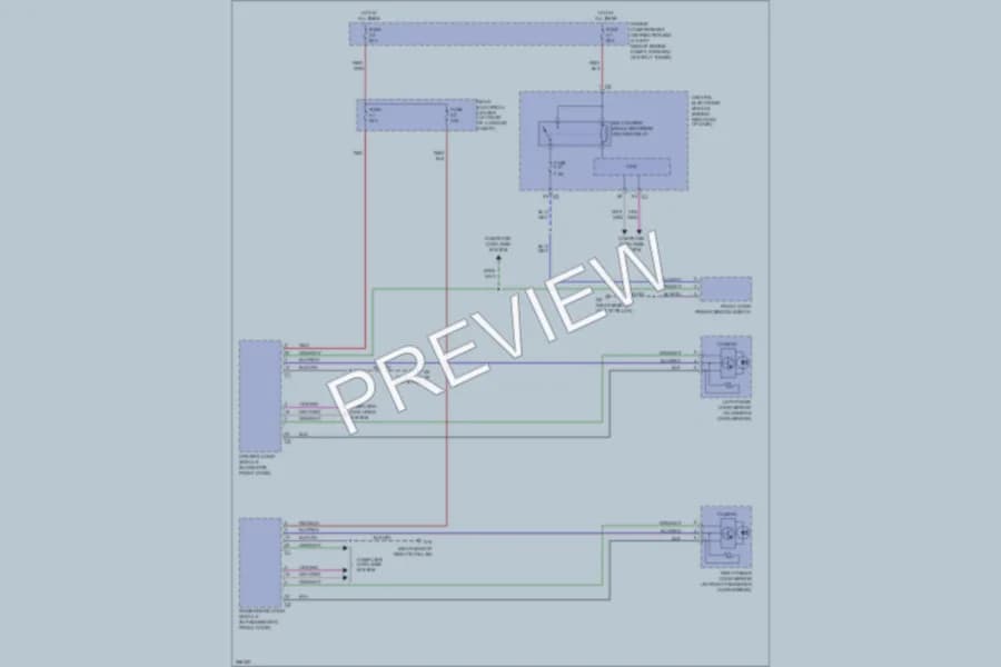 2008 Volvo S80 Navigation wiring diagram preview