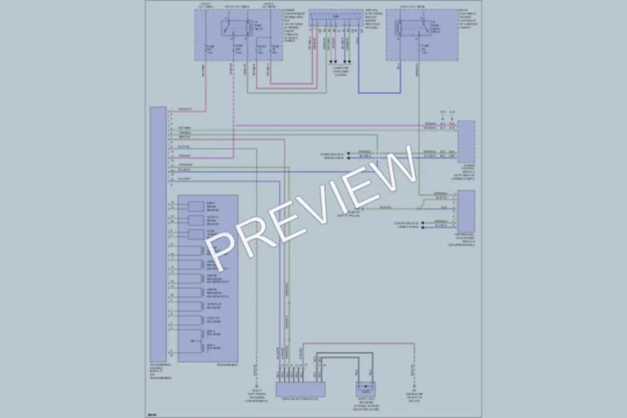 2008 Volvo XC70 Transmission wiring diagram preview