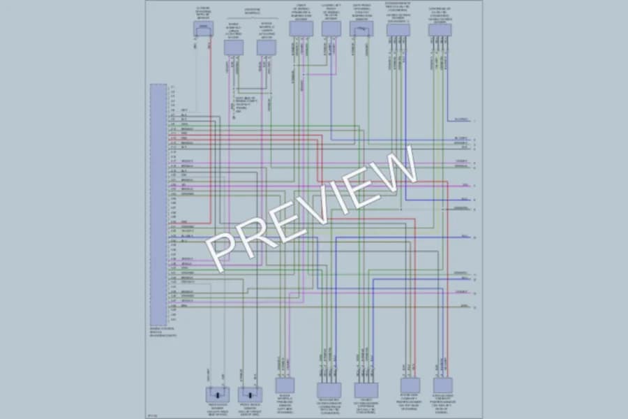 2008 Volvo XC90 Engine Performance wiring diagram preview