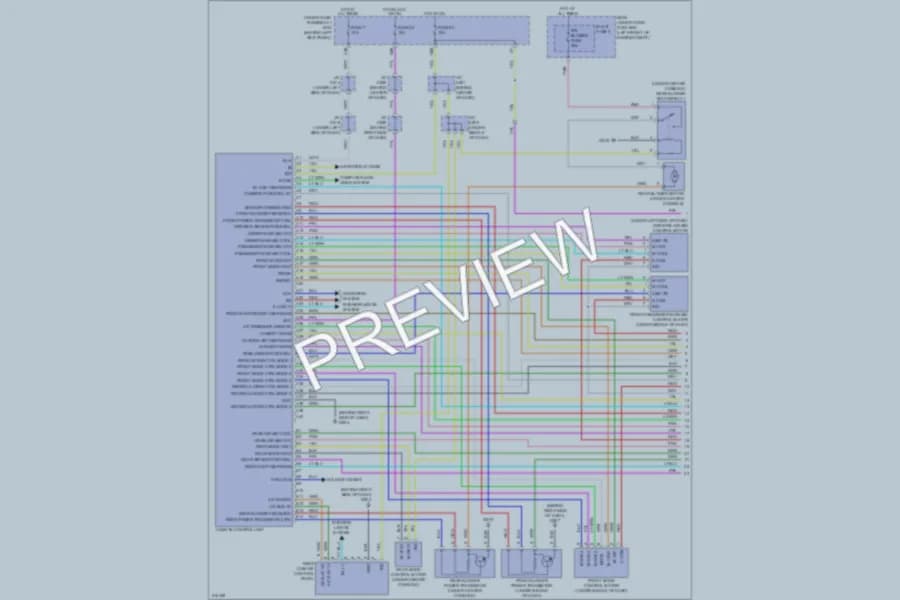 2009 Acura MDX Anti Lock Brakes wiring diagram preview