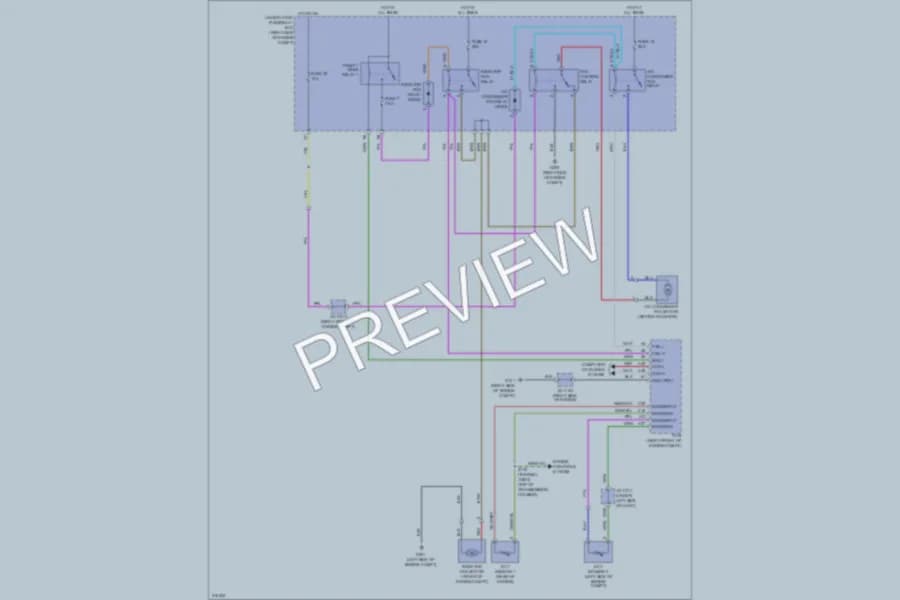 2009 Acura MDX Cruise Control wiring diagram preview
