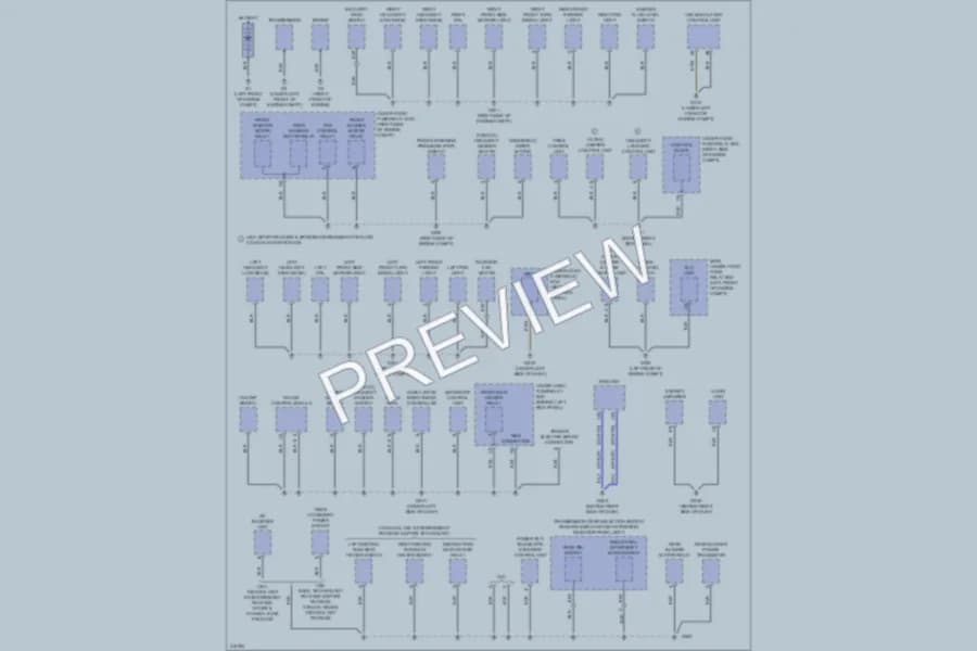 2009 Acura MDX Headlights wiring diagram preview