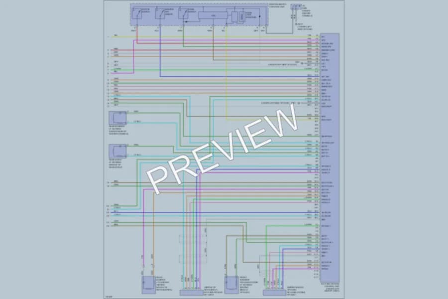 2009 Acura RL Anti Theft wiring diagram preview