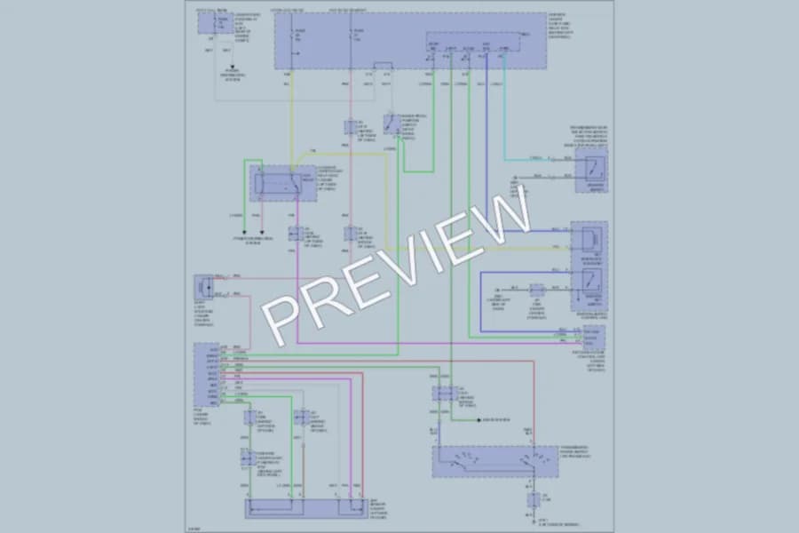 2009 Acura RL Shift Interlock wiring diagram preview