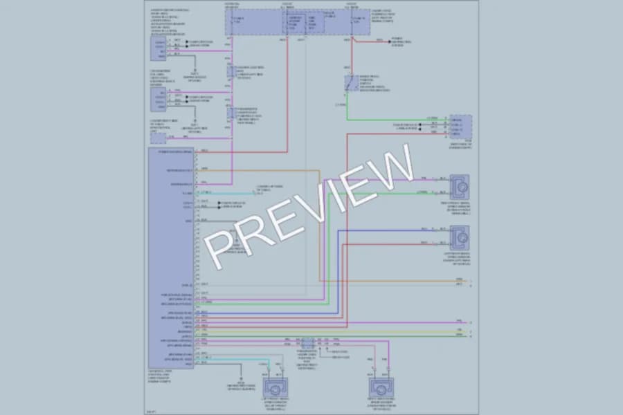2009 Acura TL Anti Lock Brakes wiring diagram preview