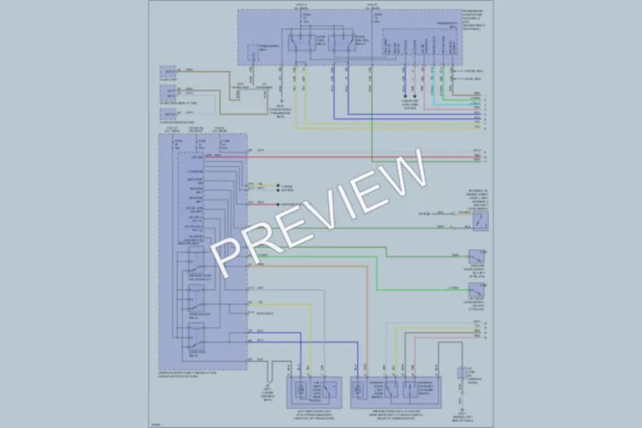 2009 Acura TL Anti Theft wiring diagram preview