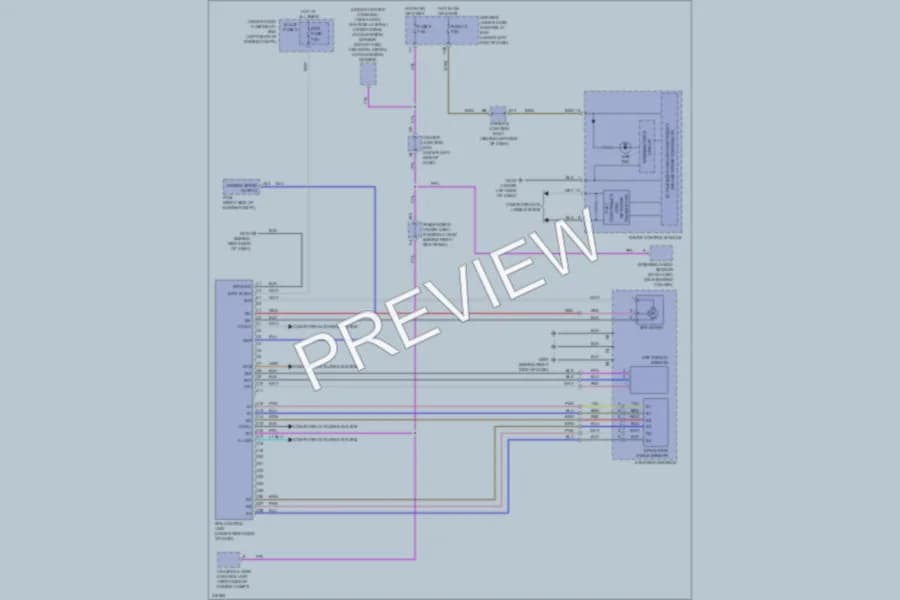 2009 Acura TL Electronic Power Steering wiring diagram preview