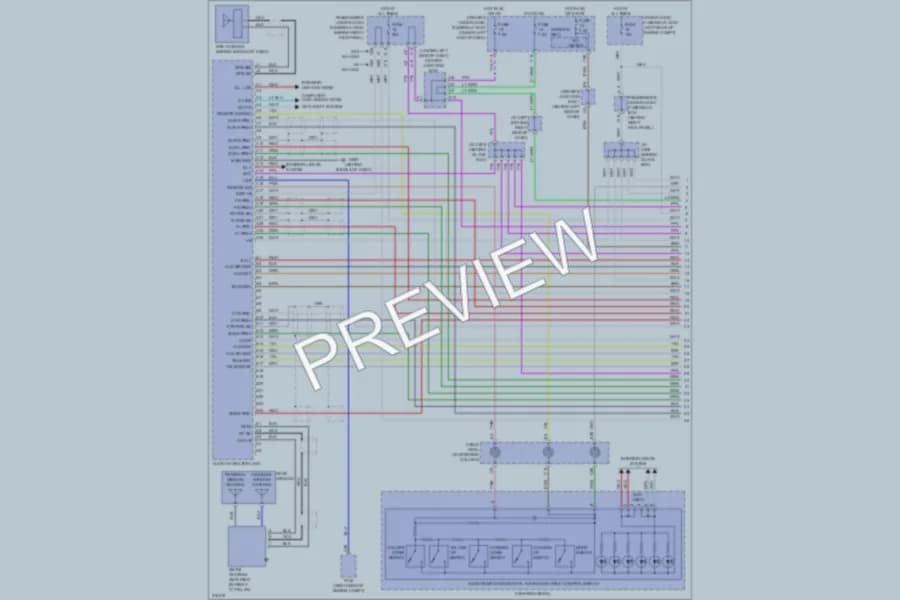 2009 Acura TL Radio wiring diagram preview