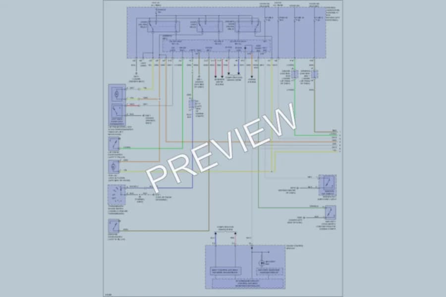 2009 Acura TSX Anti Theft wiring diagram preview