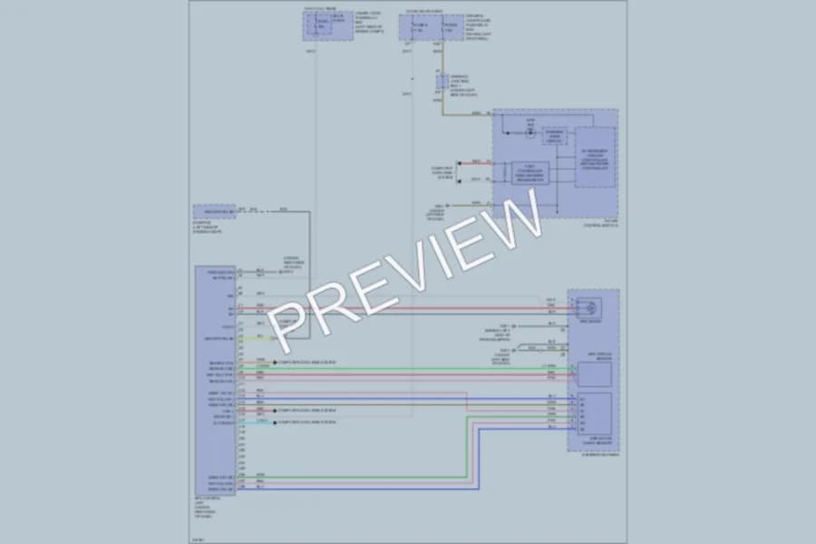 2009 Acura TSX Electronic Power Steering wiring diagram preview