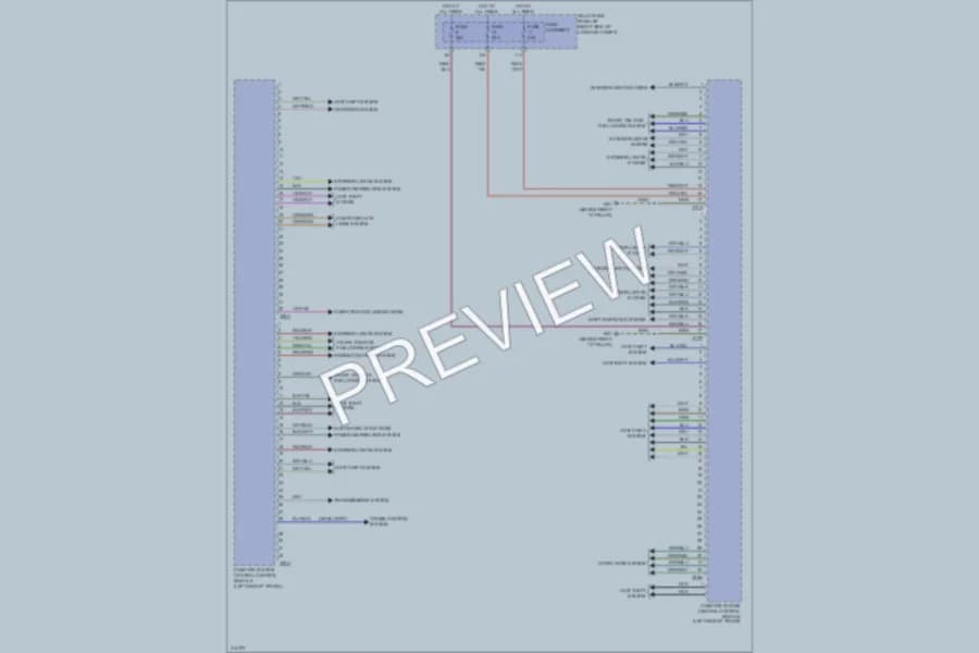 2009 Audi Q5 Body Control Modules wiring diagram preview