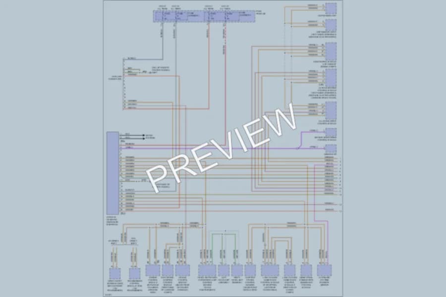 2009 Audi Q5 Computer Data Lines wiring diagram preview