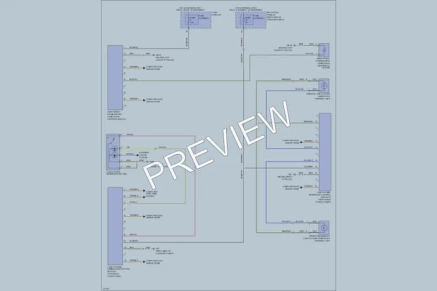 2009 Audi Q5 Navigation wiring diagram preview