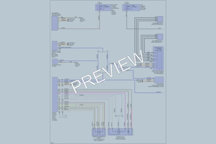 2009 Audi S5 Cruise Control wiring diagram preview