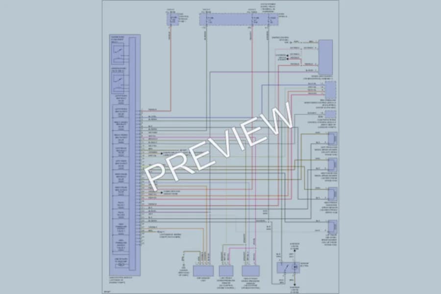 2009 Audi S6 Anti Lock Brakes wiring diagram preview