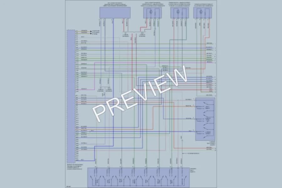 2009 Audi S8 Memory Systems wiring diagram preview