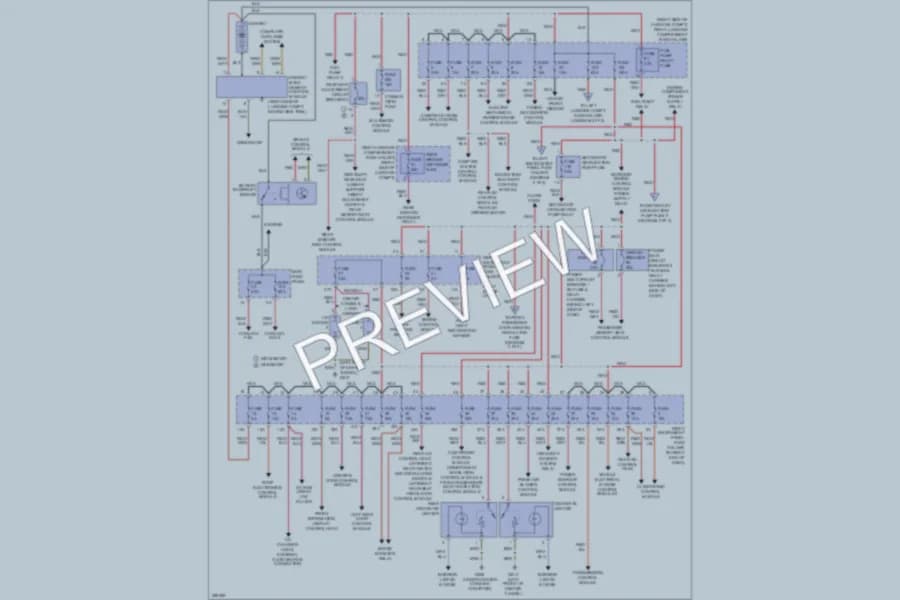 2009 Audi S8 Power Distribution wiring diagram preview