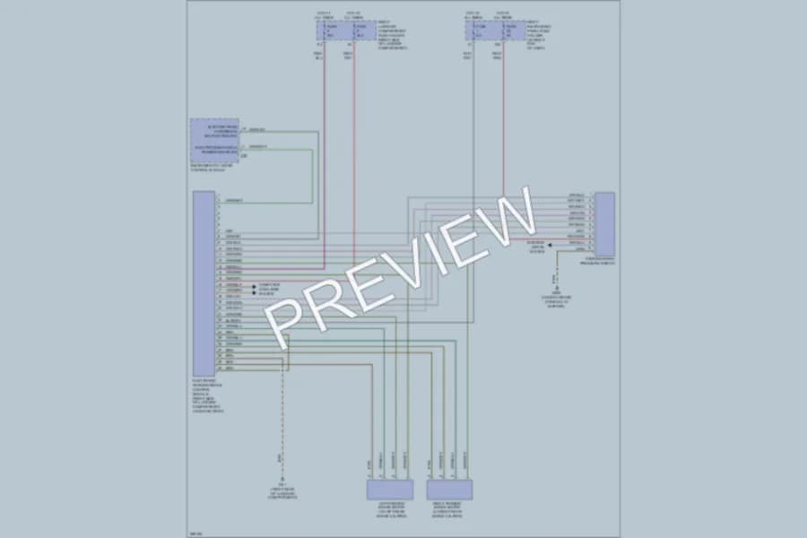 2009 Audi S8 Shift Interlock wiring diagram preview