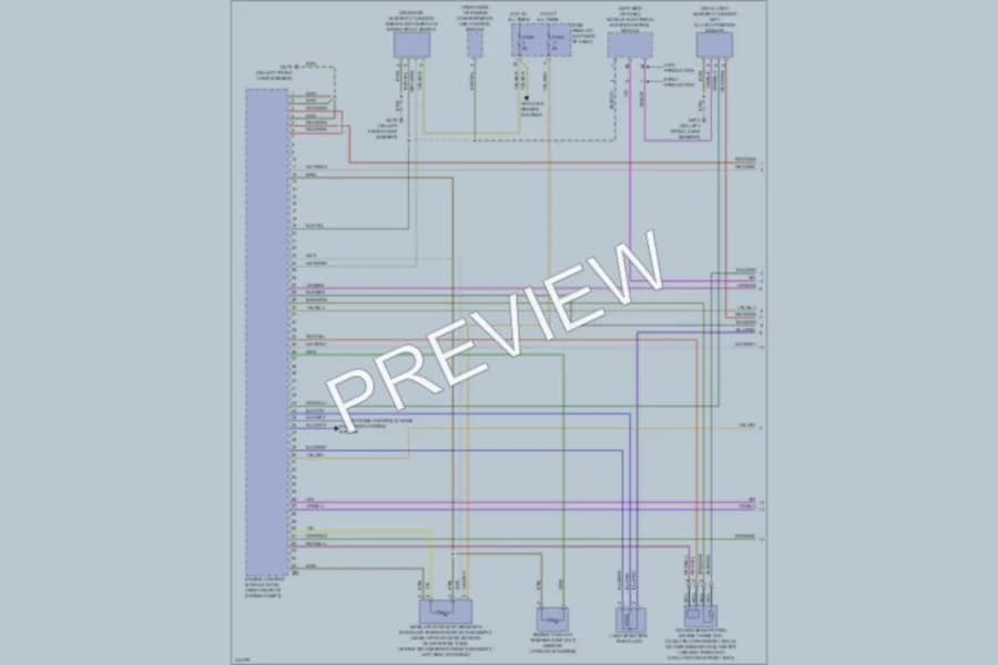 2009 Audi TT Engine Performance wiring diagram preview