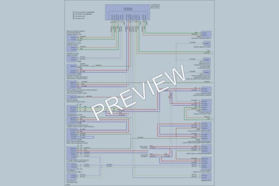 2009 BMW 335d Computer Data Lines wiring diagram preview