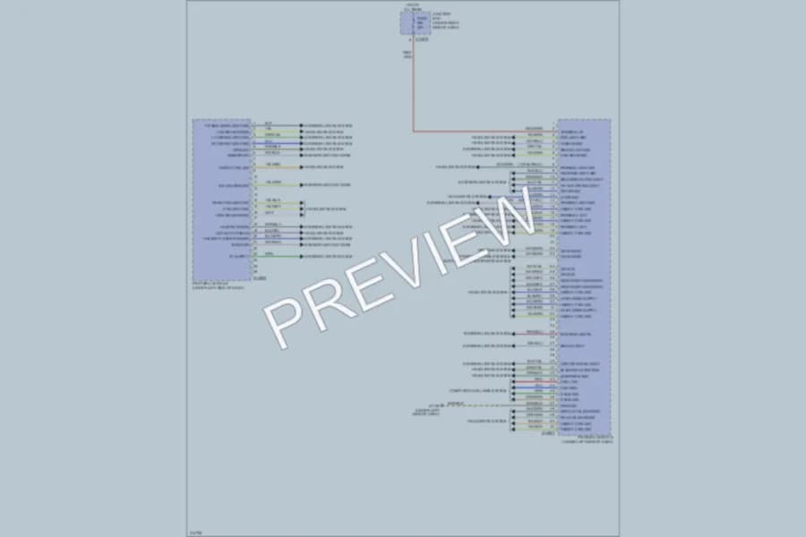 2009 BMW 335i Body Control Modules wiring diagram preview