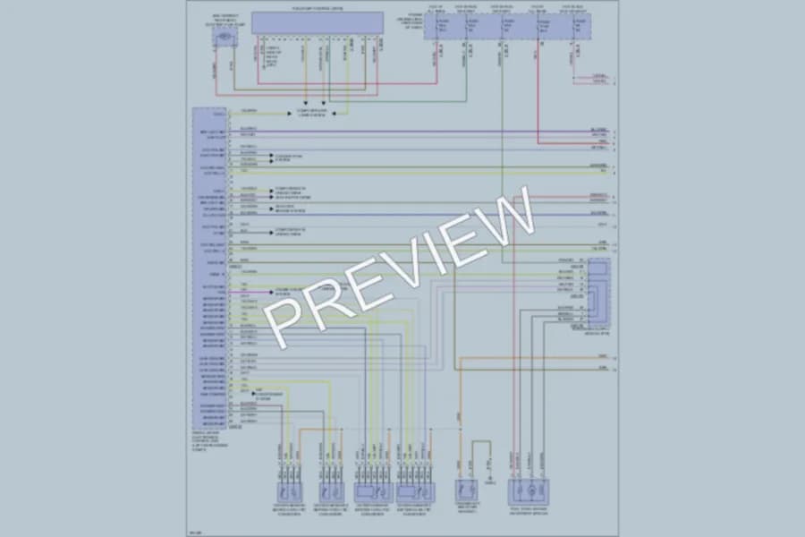 2009 BMW X3 Engine Performance wiring diagram preview
