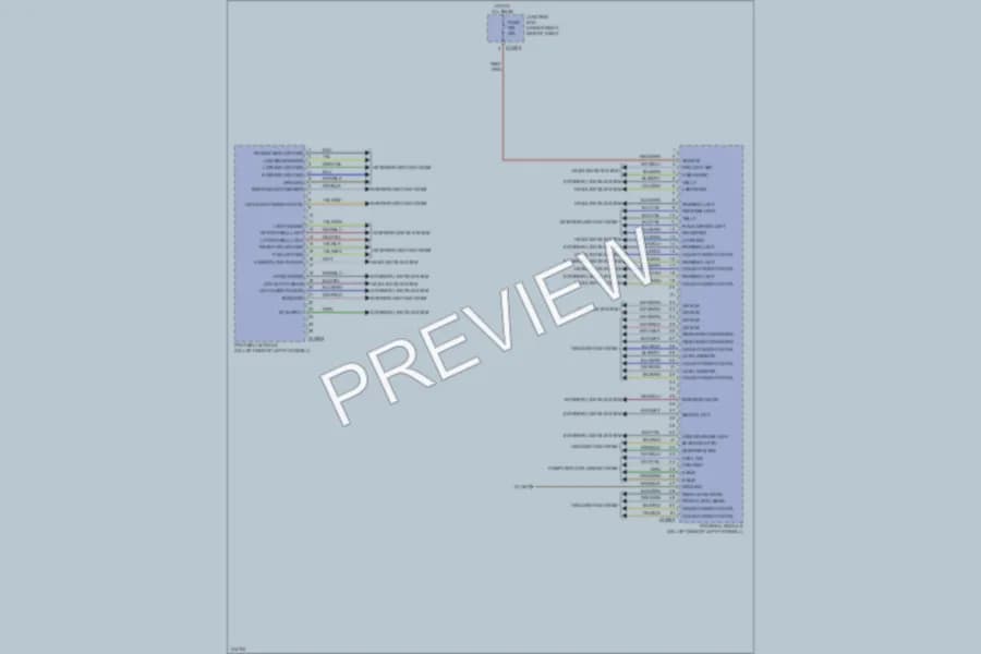 2009 BMW X5 Body Control Modules wiring diagram preview