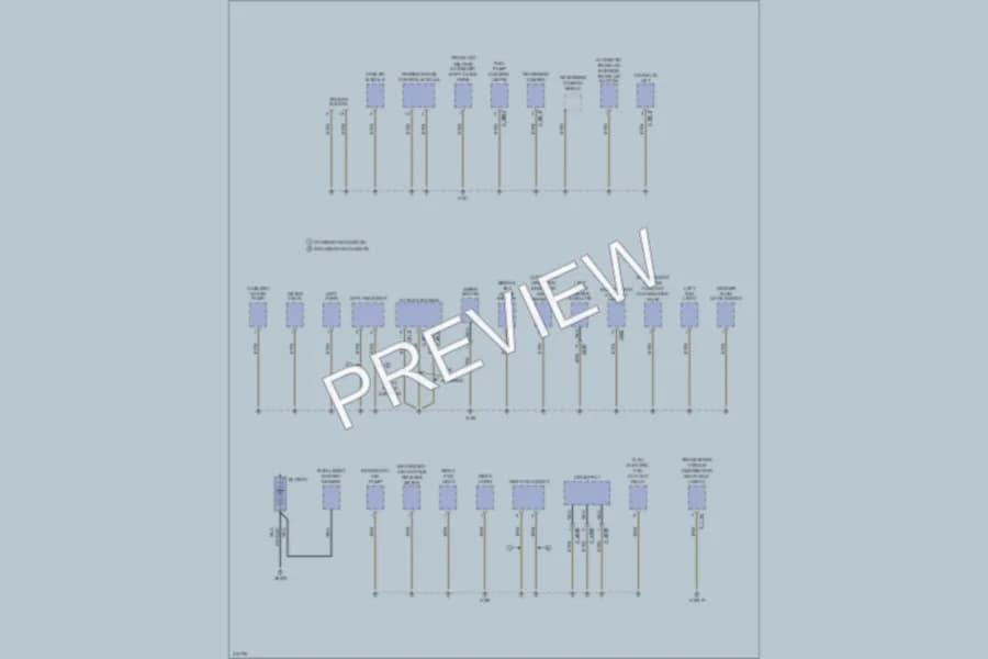 2009 BMW X6 Ground Distribution wiring diagram preview
