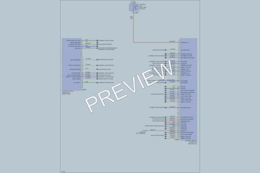 2009 BMW Z4 Body Control Modules wiring diagram preview
